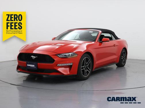 Red 2022 Ford Mustang Ecoboost Premium