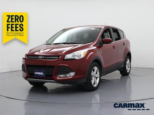 Red 2014 Ford Escape SE