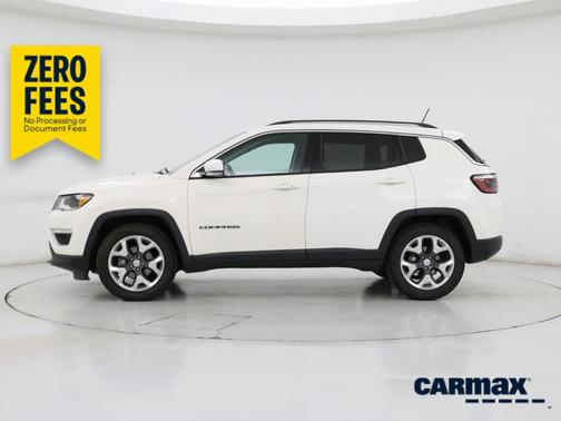 White 2018 Jeep Compass Limited
