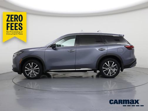 Blue 2023 INFINITI QX60 Sensory