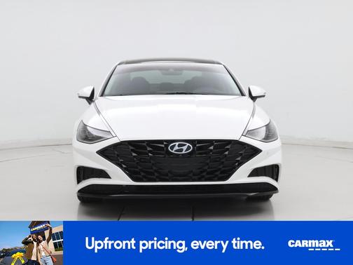 White 2022 Hyundai SONATA Limited