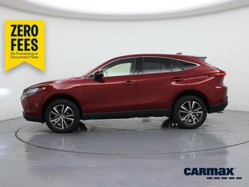 Red 2021 Toyota Venza Limited