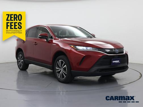 Red 2021 Toyota Venza Limited
