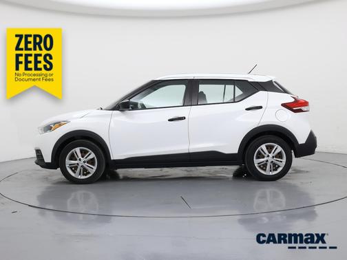 White 2020 Nissan Kicks S