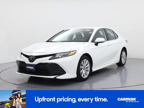 White 2020 Toyota Camry LE