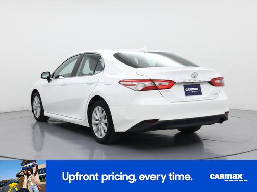 White 2020 Toyota Camry LE