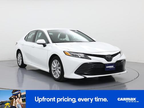 White 2020 Toyota Camry LE