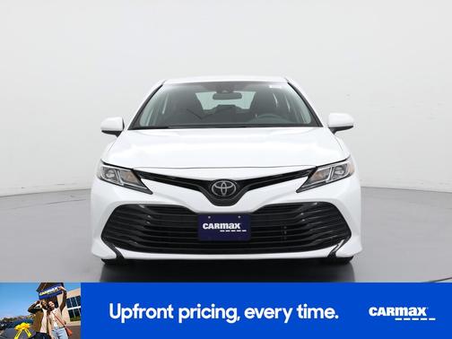 White 2020 Toyota Camry LE