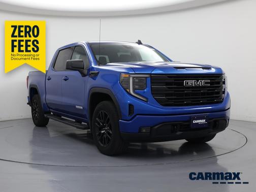 Blue 2022 GMC Sierra 1500 Elevation