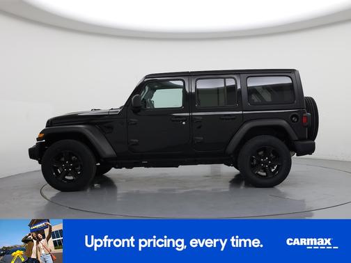 Black 2022 Jeep Wrangler Unlimited Sport Altitude