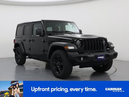 Black 2022 Jeep Wrangler Unlimited Sport Altitude
