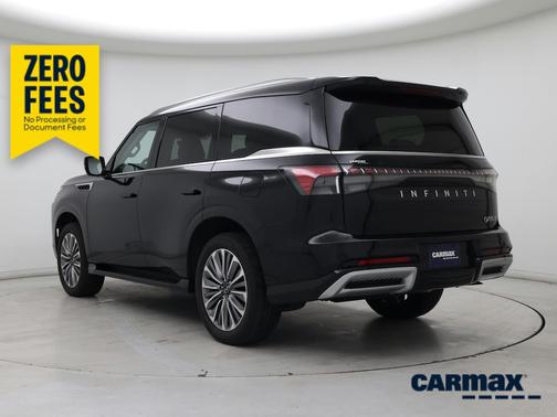Black 2025 INFINITI QX80 Luxe