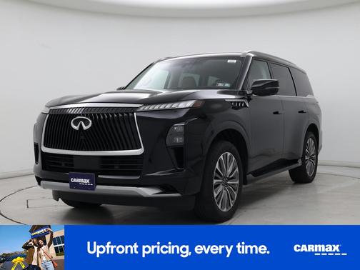 Black 2025 INFINITI QX80 Luxe