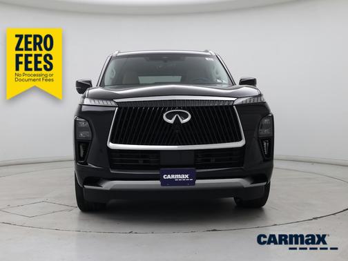 Black 2025 INFINITI QX80 Luxe
