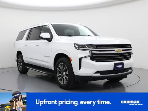 White 2022 Chevrolet Suburban LT