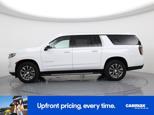 White 2022 Chevrolet Suburban LT