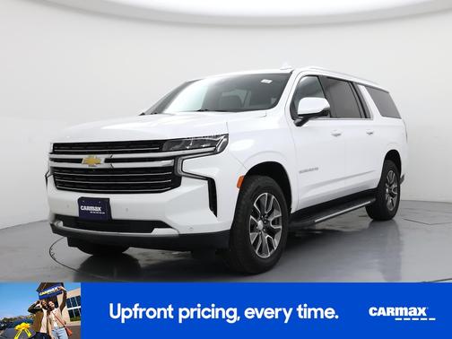White 2022 Chevrolet Suburban LT