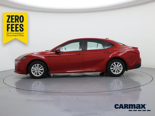 Red 2025 Toyota Camry LE