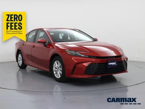 Red 2025 Toyota Camry LE