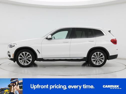 White 2019 BMW X3 XDrive30i