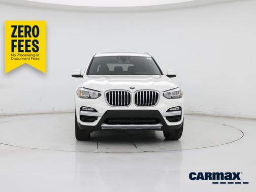 White 2019 BMW X3 XDrive30i