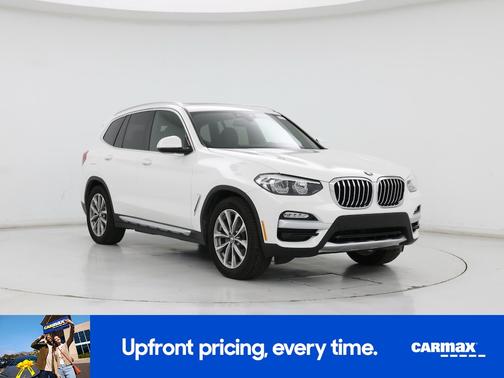 White 2019 BMW X3 XDrive30i