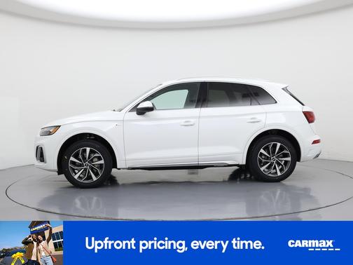 White 2022 Audi Q5 S-Line Premium Plus