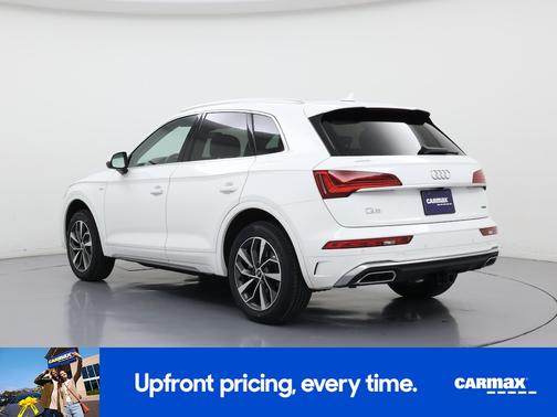 White 2022 Audi Q5 S-Line Premium Plus