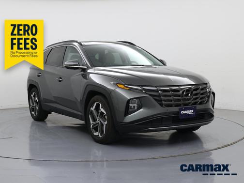 Gray 2022 Hyundai TUCSON Limited