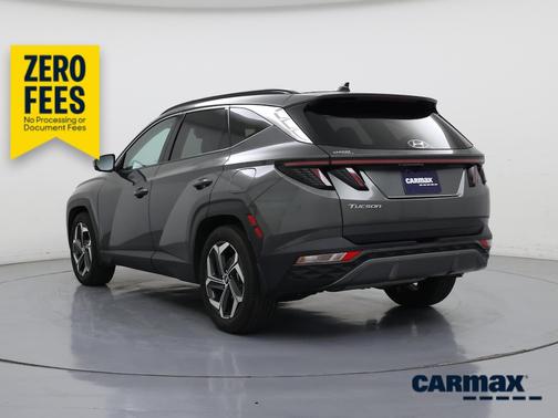 Gray 2022 Hyundai TUCSON Limited