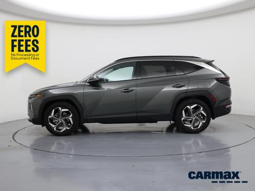 Gray 2022 Hyundai TUCSON Limited