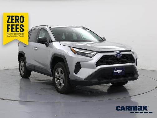 Silver 2024 Toyota RAV4 Hybrid LE