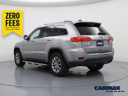 Silver 2015 Jeep Grand Cherokee Limited