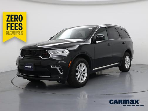 Black 2021 Dodge Durango SXT Plus