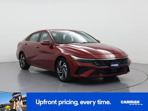 Red 2024 Hyundai ELANTRA HEV Limited