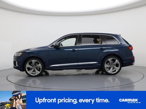 Blue 2021 Audi Q7 Prestige