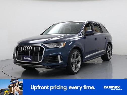 Blue 2021 Audi Q7 Prestige