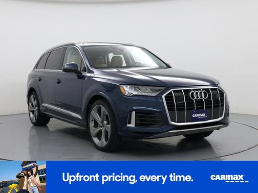 Blue 2021 Audi Q7 Prestige