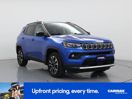 Blue 2022 Jeep Compass Limited
