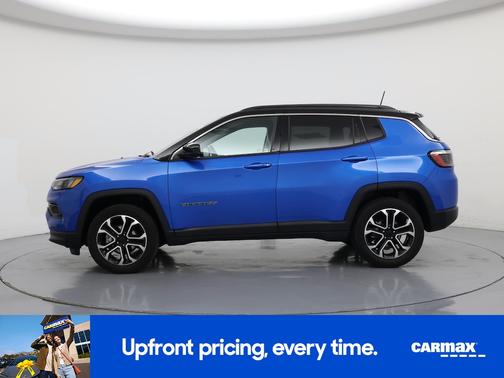 Blue 2022 Jeep Compass Limited
