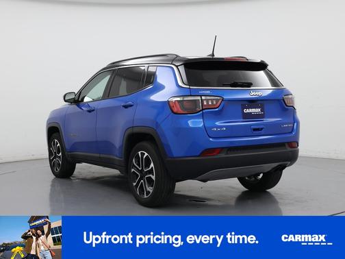 Blue 2022 Jeep Compass Limited