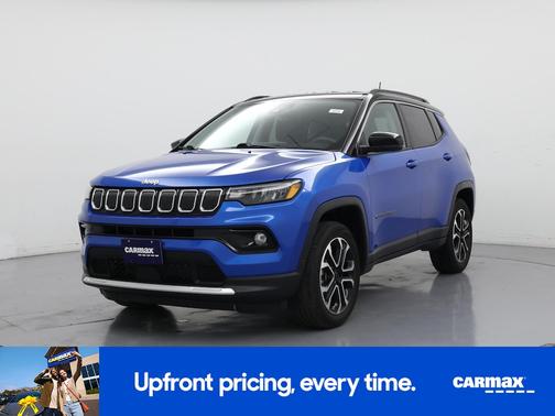 Blue 2022 Jeep Compass Limited