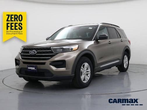 Brown 2021 Ford Explorer XLT