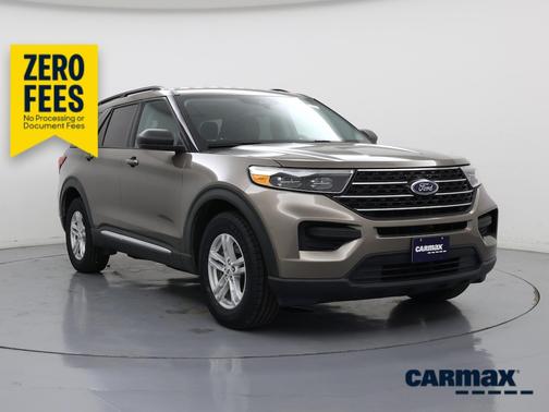 Brown 2021 Ford Explorer XLT