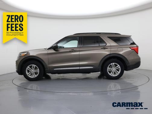 Brown 2021 Ford Explorer XLT