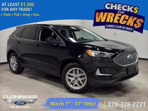 AGATE BLACK METALLIC 2023 Ford Edge SEL
