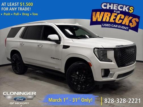 White Frost Tri-Coat 2021 GMC Yukon DENALI