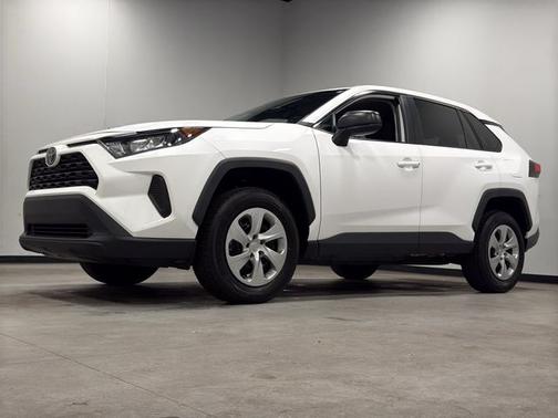 White 2022 Toyota RAV4 LE