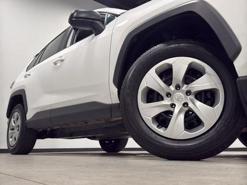 White 2022 Toyota RAV4 LE