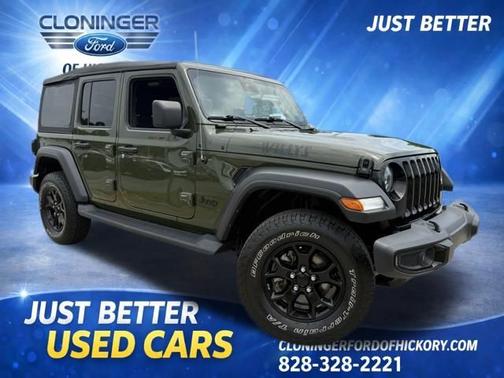 Sarge Green Clearcoat 2022 Jeep Wrangler Unlimited SPORT